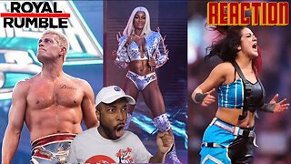 MY FIRST WWE PLE EVER | 2024 ROYAL RUMBLE REACTION