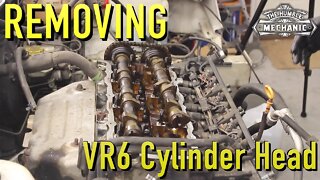 Removing A VR6 Cylinder Head ~ WhiteWookie