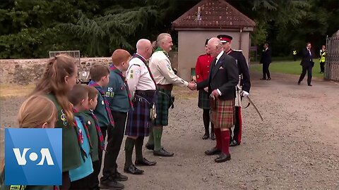 Britain's King Charles III Visits Scotland | VOA News