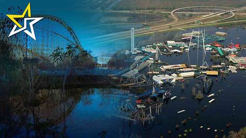 10 Years After The Destruction Of Hurricane Katrina This Six Flags Still Remains Abandoned