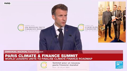 Emmanuel Macron | "I'm In Favor of an International Tax Funding the Efforts We Need to Undertake & Fight Poverty." - Macron + "The Price Tag of Preventing the Apocalypse Is In the Low Single Digits of Annual Global GDP." - Yuv