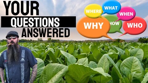 Question and Answer Time | Cigar prop 2022