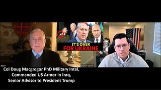 Col Macgregor: Ukraine is COLLAPSING! Soon Turkish Soldiers will be KILLING JEWS says Erdogan.