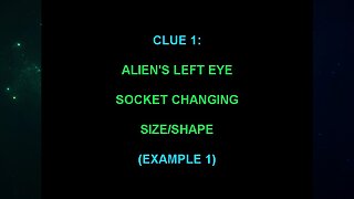 Clue 1 (The Alien Interview Video Analysis 2013/2014/2015)