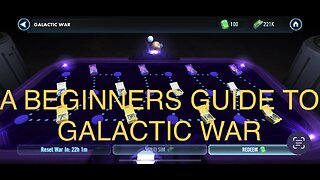 Beginners Guide to Galactic War | Star Wars Galaxy of Heroes