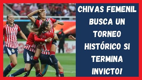 Ultimas Noticias - Chivas Femenil busca un torneo histórico si termina invicto - Chivas Hoy
