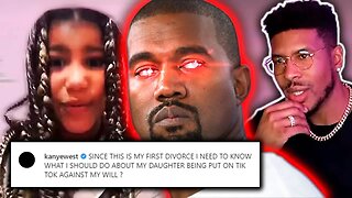 Kanye West's Daughter Is On TikTok And HE'S PISSED OFF AT KIM KARDASHIAN!! [Low Tier God Reupload]