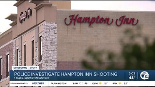 Police investigate Hampton Inn shooting