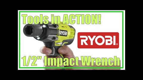 Tools in Actions! Ryobi P261 Impact Wrench | #Shorts | 2020/008