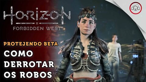 Horizon Forbidden West,, Como derrotar os Robos no Caldeirão Gemini | super dica PT-BR