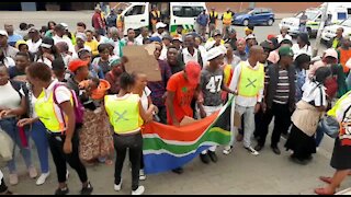 SOUTH AFRICA - Pretoria - Mawiga Service Delivery Protest (FTg)