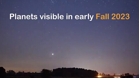 Planets Visible in early Fall - Space