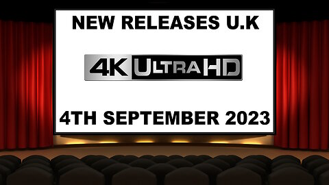 NEW 4K UHD Releases [4TH SEPTEMBER 2023 | U.K | Links Included]
