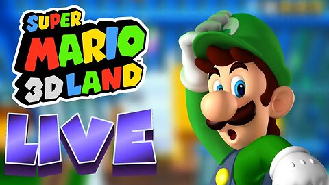 🔴 LUIGI TIME | Super Mario 3D Land