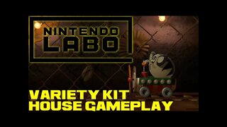 Nintendo Labo Variety Kit House Gameplay - Nintendo Switch 😎Benjamillion