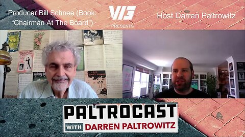 Producer Bill Schnee (New Book "Chairman At The Board") interview with Darren Paltrowitz