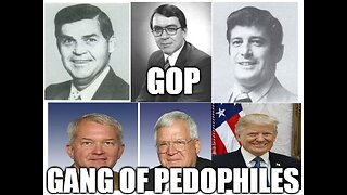 Rant-Om Thoughts 42- The Republican Party's Pedophile Problem