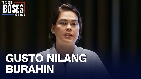 Marcos Admin maaga pa lang gusto ng burahin si VP Sara