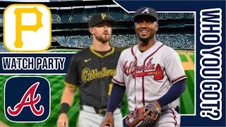 Pittsburgh Pirates vs Atlanta Braves | Live Play by Play & Reaction Stream 3D Sim | MLB 2024 Gm 80