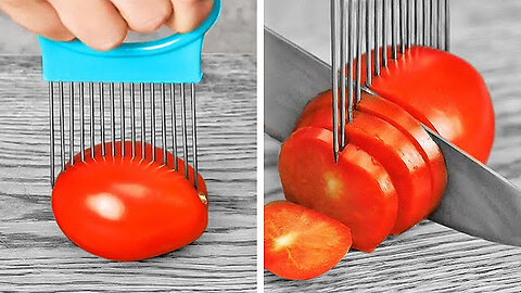 How To Peel And Cut Vegetables And Fruits 🍅🥒 Cut And Slice Food Easier Than Ever