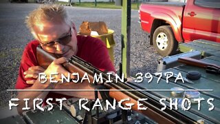 Benjamin 397PA first range trip since rebuilding