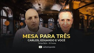 Mesa Pra Três Com Carlos Hoyos e Eduardo Beraldi - Encontro #10