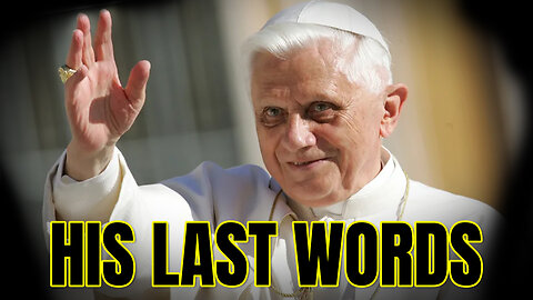 #Breaking, Benedict XVI Health UPDATE 😳👉 and Benedict's LAST words?