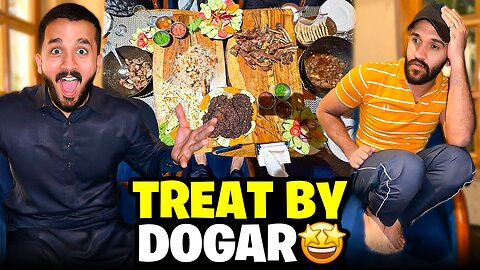 Finally Treat by Dogar😱Full Menu Order kr dia.😂