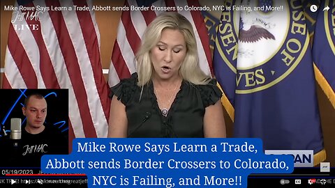 Mike Rowe Says Learn a Trade, Abbott sends Border Crossers to Colorado, NYC is Failing, and More!!