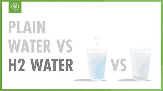 H2 Water vs. Plain Water