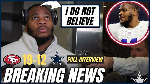 😔 FULL INTERVIEW | Micah Parsons still doesn't believe in losing to the 49ers | dallas cowboys