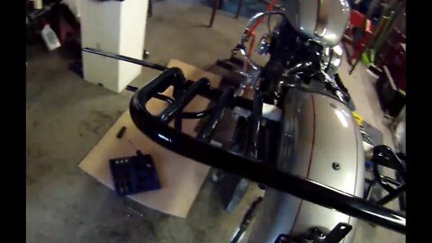 Harley Davidson Sportster Rhino Trike kit fitting part one