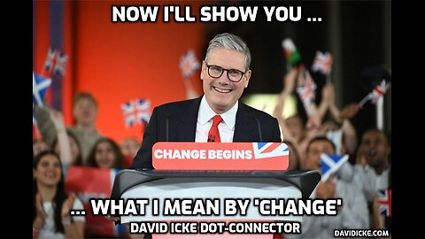 Now I'll Show You What I Mean By 'Change' - David Icke Dot-Connector Videocast