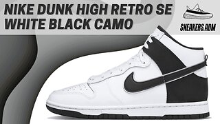 Nike Dunk High Retro SE White Black Camo - DD3359-100 - @SneakersADM