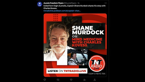 Interview With Sacked Virgin Pilot, Capt Shane Murdock BUT WATCH THE ONE ABOVE NOT THIS ONE