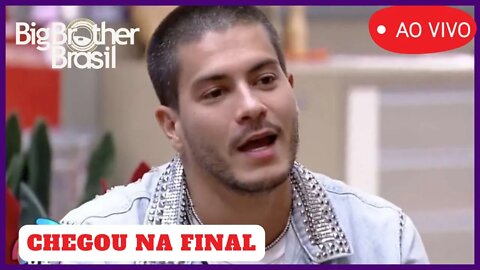 BBB 22: Arthur Chega Na Final Com Douglas e Paulo André; Eliezer Eliminado Com 65,76!