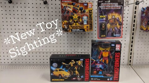 MP Bumblebee, Bumblebee & Spike, SS Voyager Hot Rod, Gold Armor Bee *Rodimusbill New Toy Sighting*