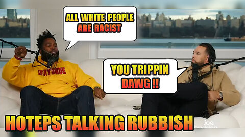 Hotep Dr Umar Johnson claims all wyt people are racist on Joe Budden Podcast