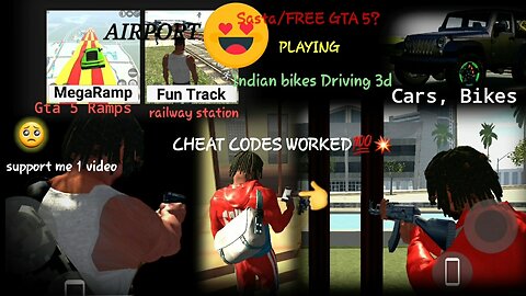 PLAYING INDIAN BIKE DRIVING 3D PART #gaming help me support