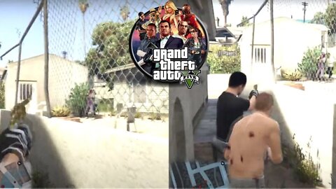 GTA 5 Split Screen - Multiplayer Gang Fights [Gameplay #11]