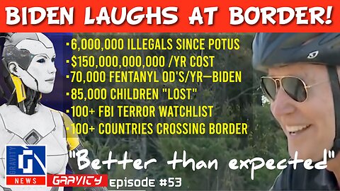 Biden Laughs at Border