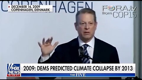 Al Gore | Climate Change | "There Is a 75% Chance That the Entire North Polar Ice Cap"