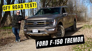 Off Roading With The 2022 Ford F-150 Tremor