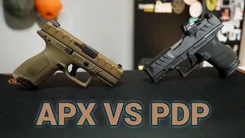 Walther PDP vs Beretta APX in a 15+1 9mm Showdown