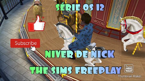 SÉRIE OS 12 PARQUE DE DIVERSÕES THE SIMS FREEPLAY