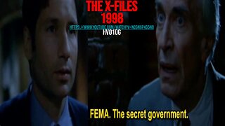 The X-Files (1998): A virus will be used to put the US government under control of FEMA (Xfiles)