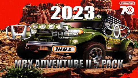 2023 MATCHBOX ADVENTURE II 5 PACK