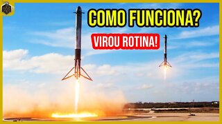 COMO A SPACEX POUSA UM FALCON 9?