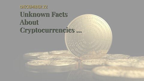 Unknown Facts About Cryptocurrencies - Moneysmart.gov.au