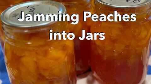 Canning Simple Delicious Peach Jam